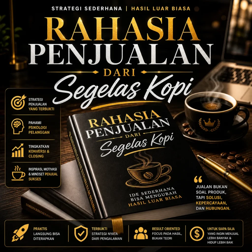 rahasia penjualan dari segelas kopi strategi closing tinggi