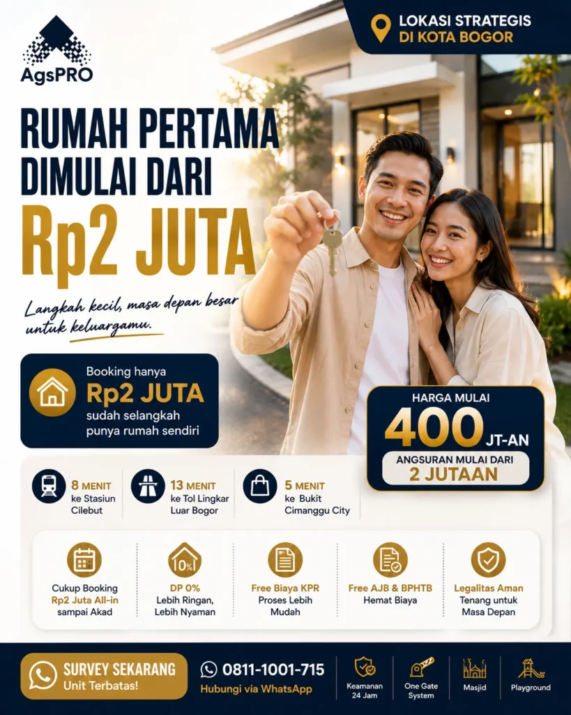 perumahan dekat stasiun cilebut bogor